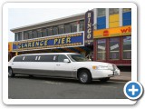 cheap hummer white limo clarence pier