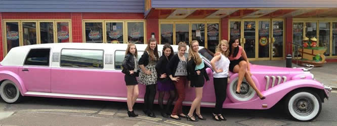 think pink excalibur birthday ladies