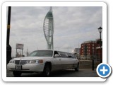 cheap hummer white limo spinnaker