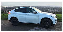 bmwx6, hire, today, portsmouth, fareham, 